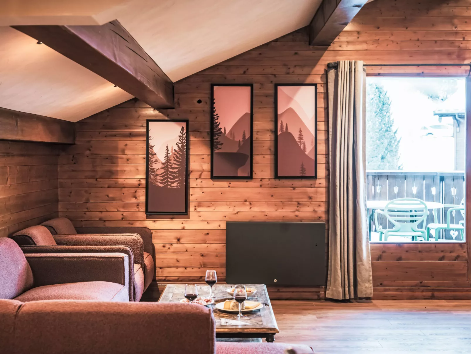 Le Hameau de la Sapinière - Binnen