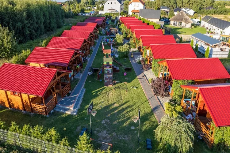 Parterowe domki wakacyjne dla 6 osób w Gąskach SPA w cenie pobytu - Buitenkant zomer