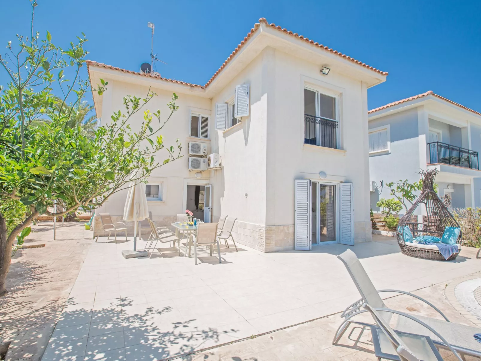 Protaras Villa mit Pool am Strand der Fig Tree Bay - Image-tags.info