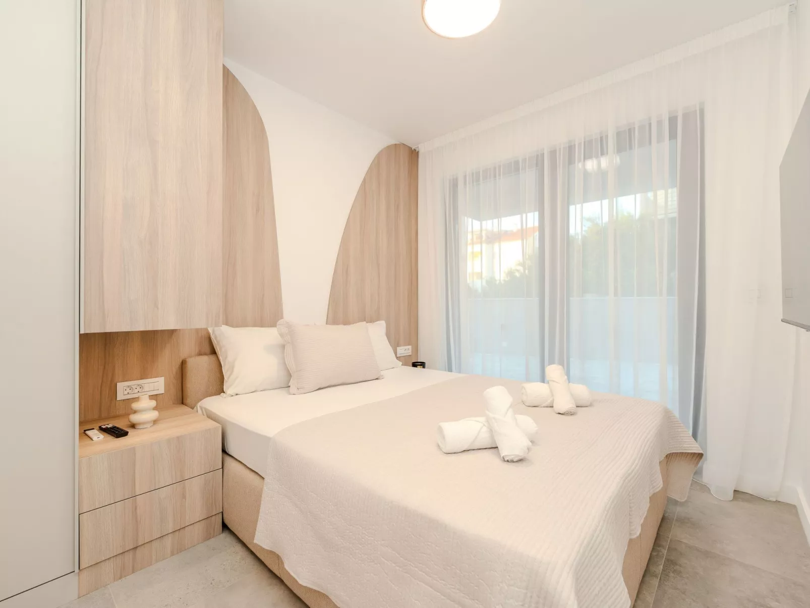 Zwei-Schlafzimmer-Wohnung Dantela mit privatem Pool - Binnen