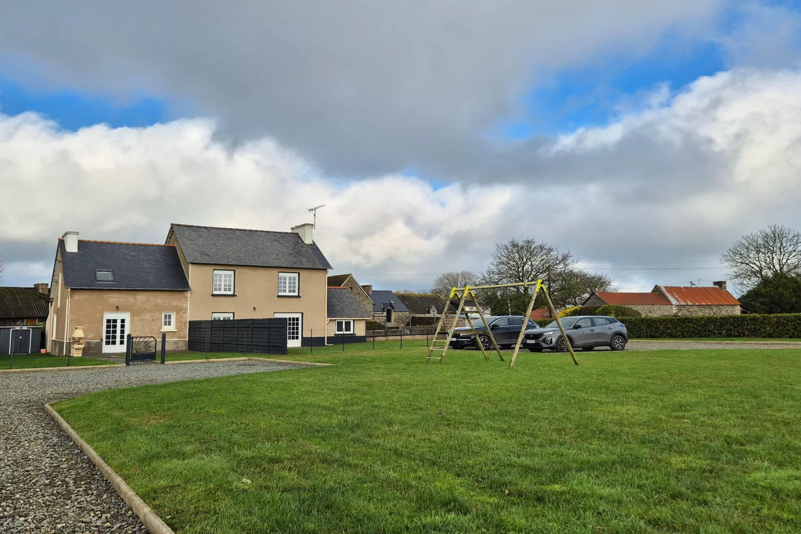 Gîte "Louis" à Plurien - Tuin winter