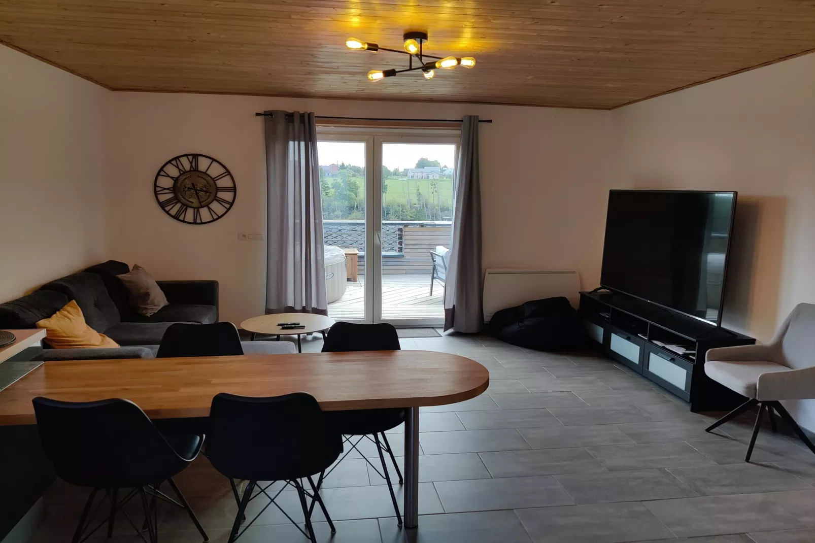 Appartement Terrasse 2/2-Woonkamer