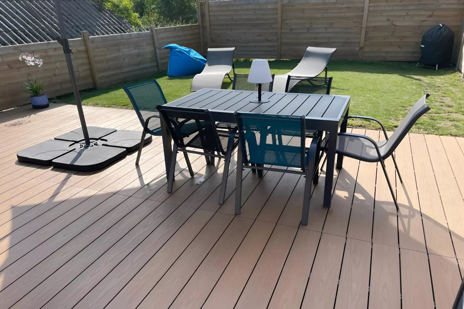 Maison de ville avec terrasse/jardin Guerlesquin - Terras