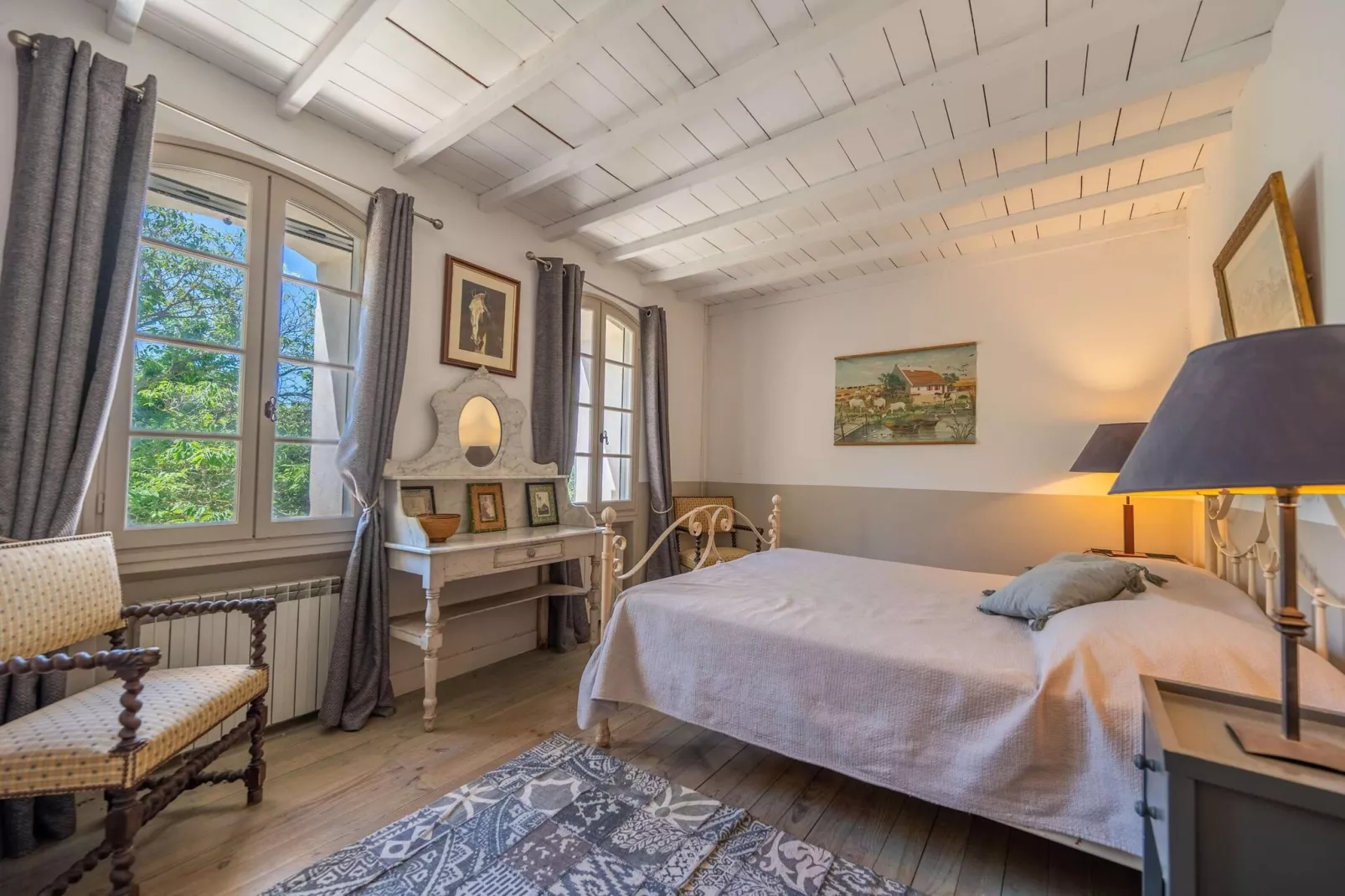 Grand Mas climatisé Arles-Slaapkamer