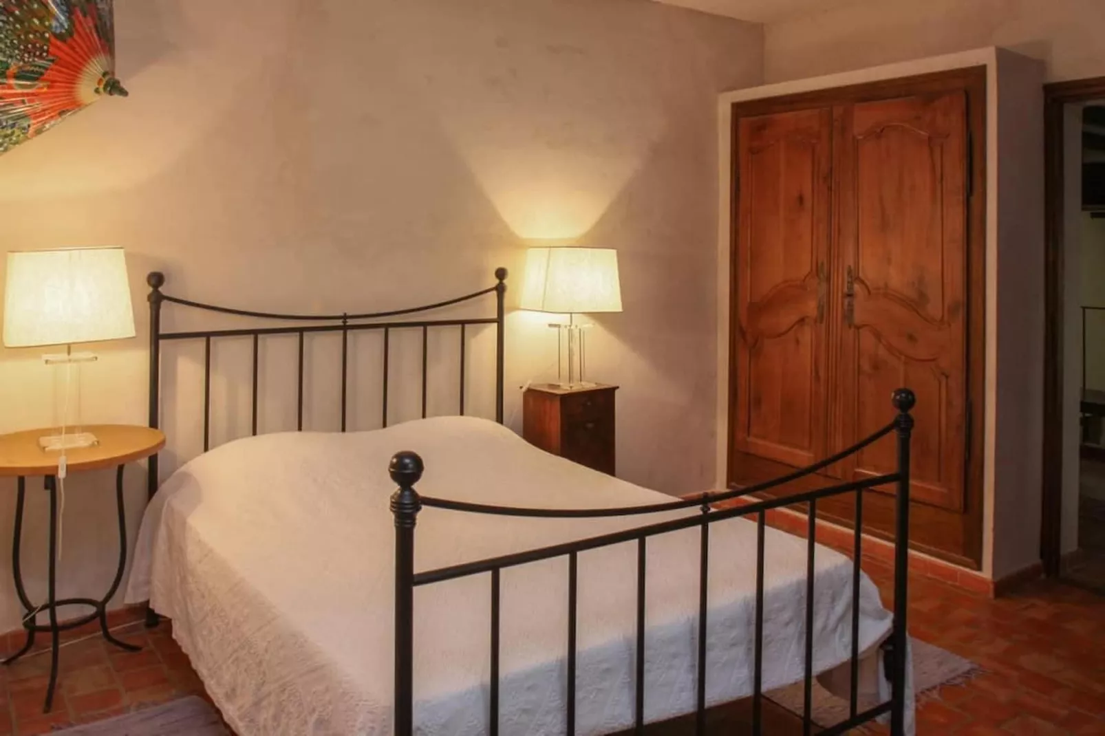 La Familiale - Maison provençale avec piscine et vue imprenable sur Gordes-Slaapkamer