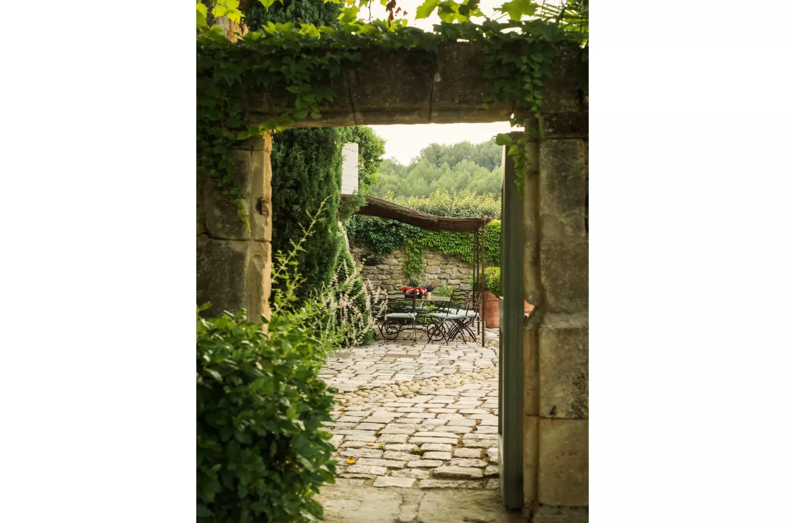 Villa Cépage - Villa De Luxe Au Coeur Du Lubéron-Terrasbalkon