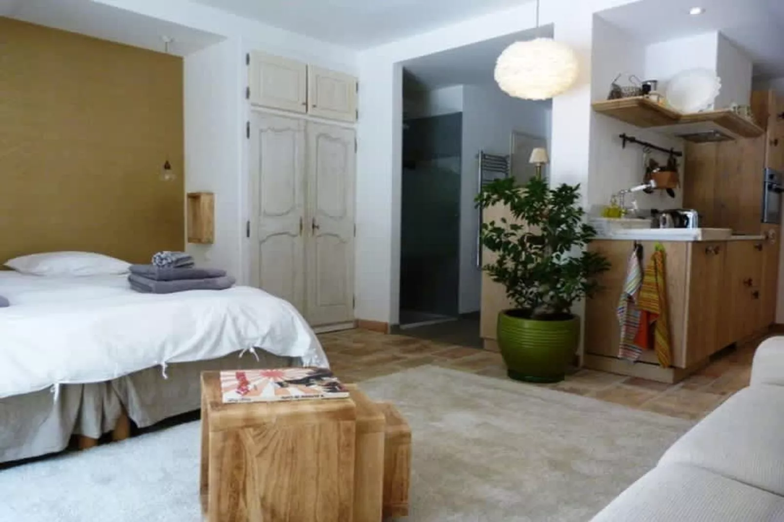 Villa provencale pour les amoureux de la nature en Lubéron-Slaapkamer