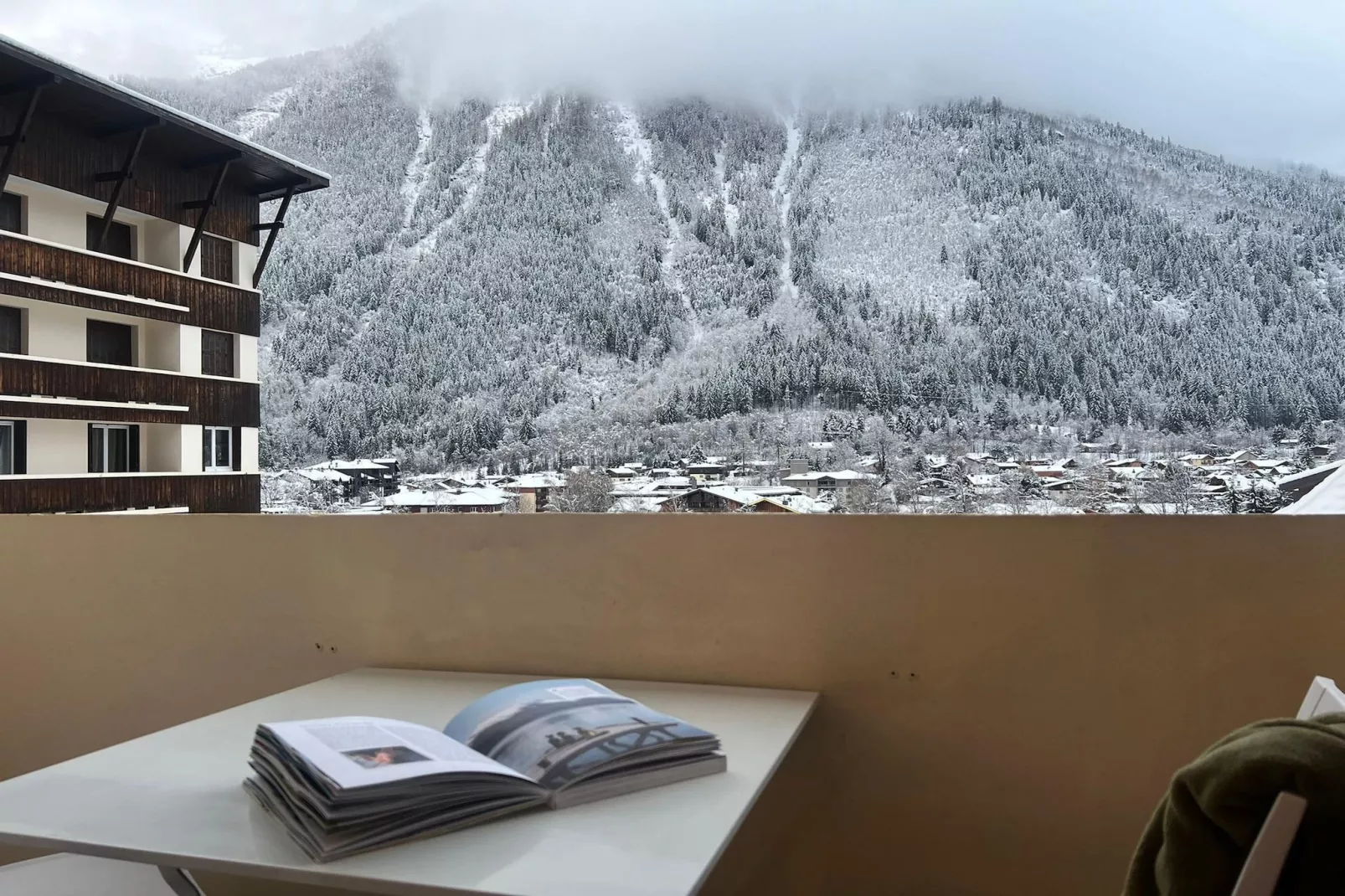 Champagne Powder-Terrasbalkon