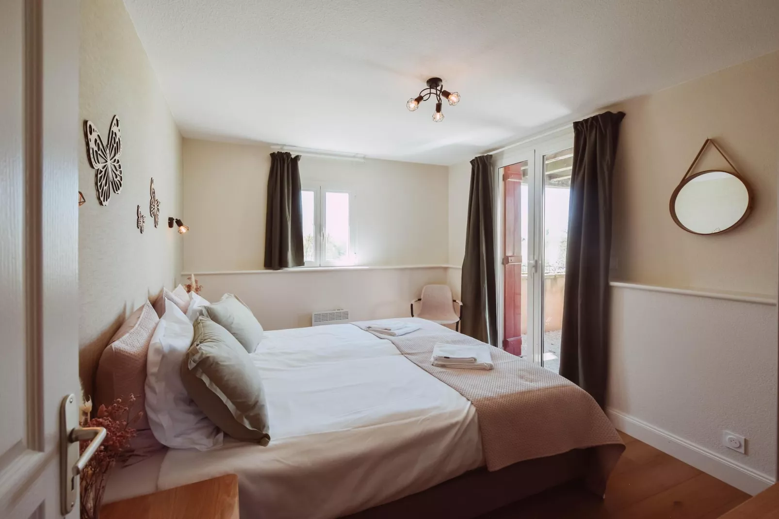 Pavillon le Papillon - Slaapkamer