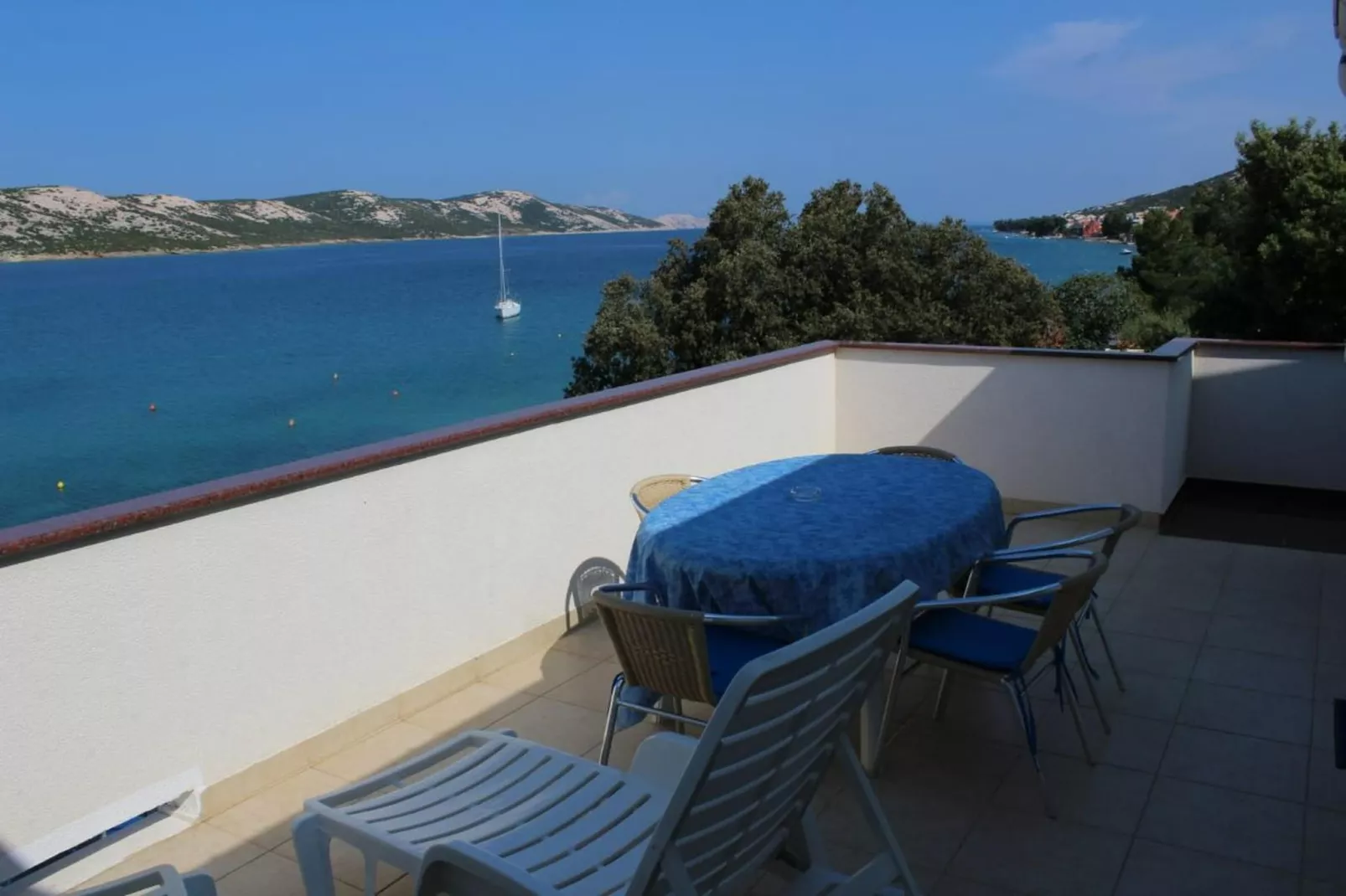 Sv Marija1 - Ferienwohnung 4 - Typ 4plus1 - Terrasbalkon