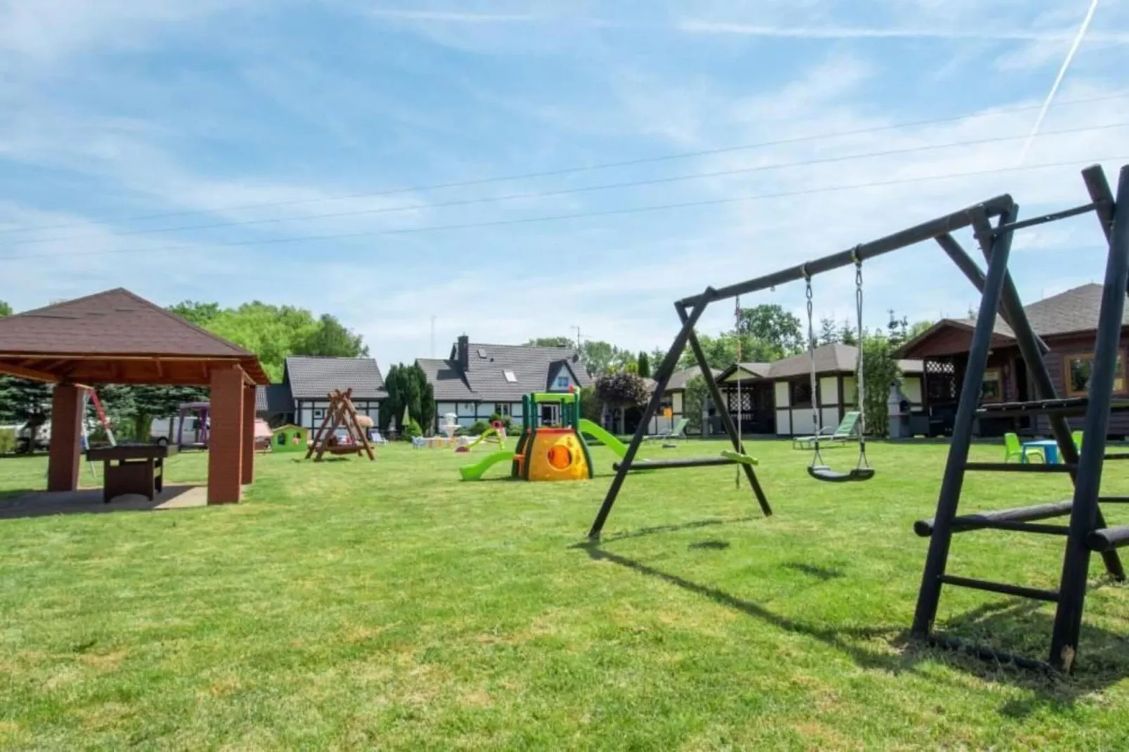 	Domki parterowe TYP A Łącko - Tuinen zomer