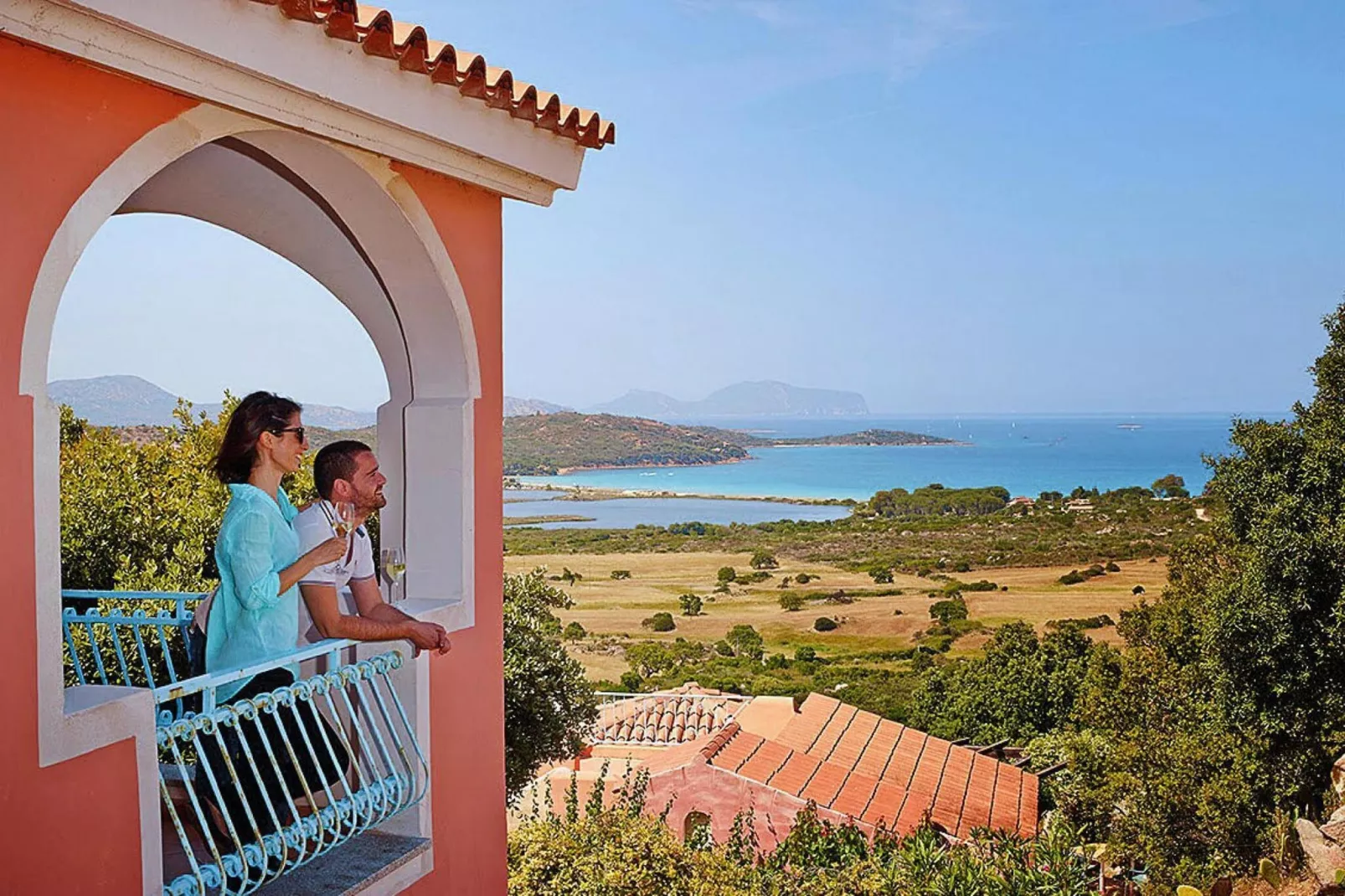 Holiday residence Lu Nibareddu, Loiri-Typ D 2-Raum- 35 qm Meerblick - Terrasbalkon