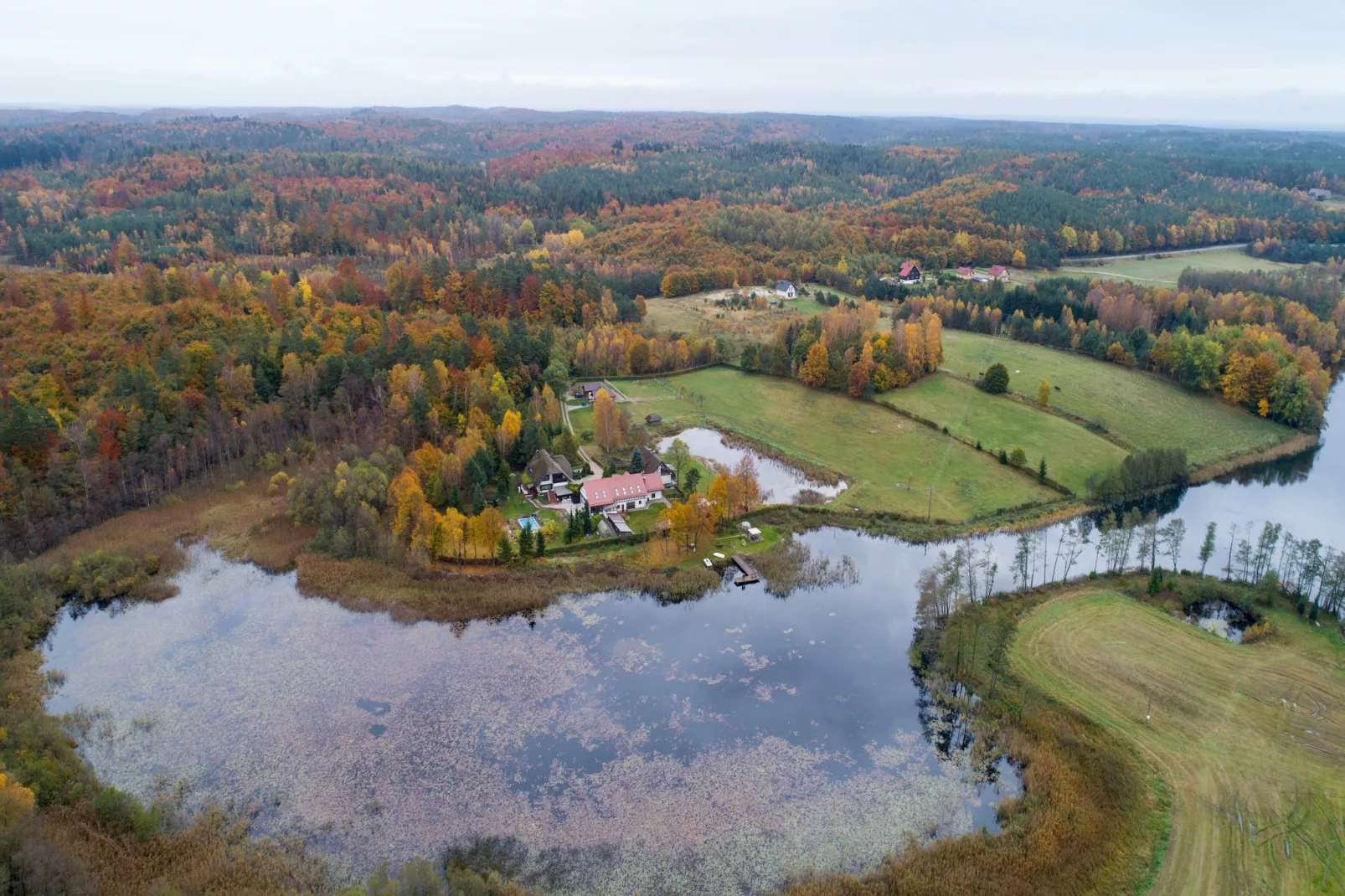 Apartments Rekowo 30 qm - Buitenkant zomer