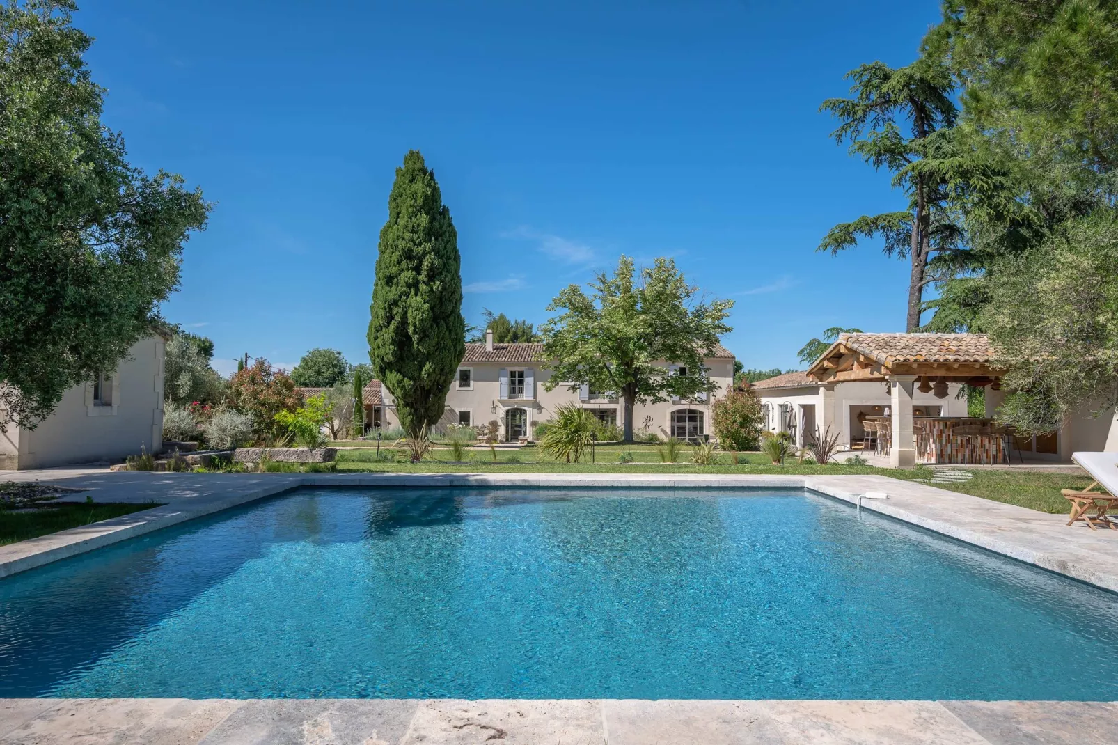 Mas prestigieux au coeur de Saint-Remy-de-Provence-Zwembad