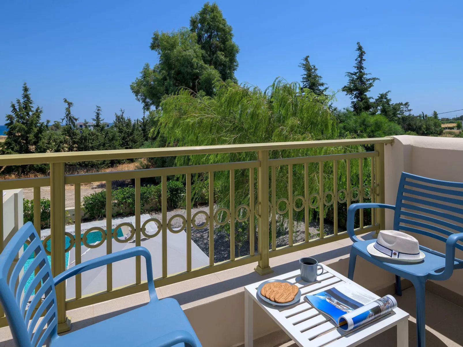 Liebevoll ausgestattetes Haus in ruhiger Lage mit beheiztem Pool und Meerblick - Image-tags.info