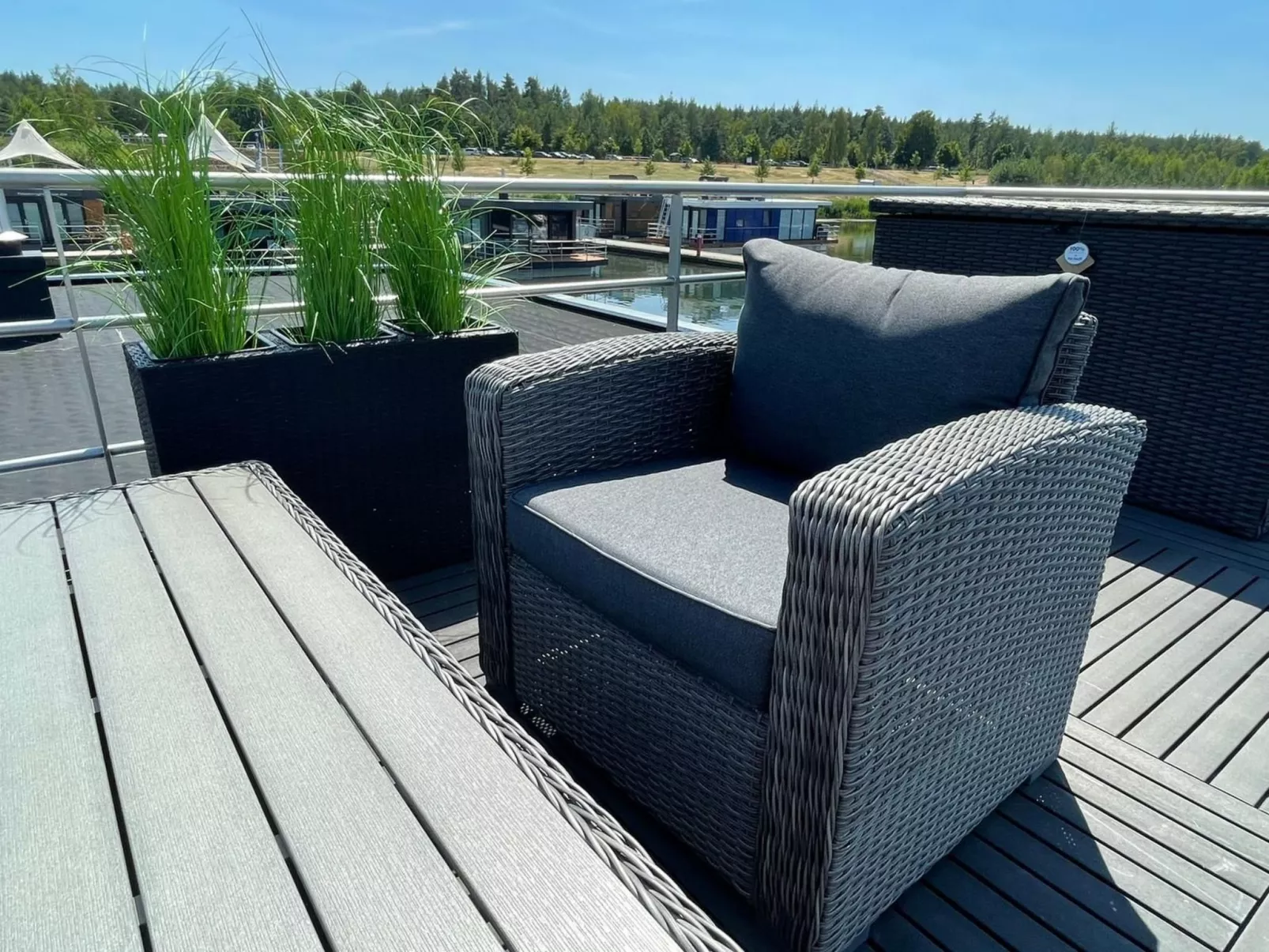 Hausboot Vroni am Bärwaldersee - Image-tags.info