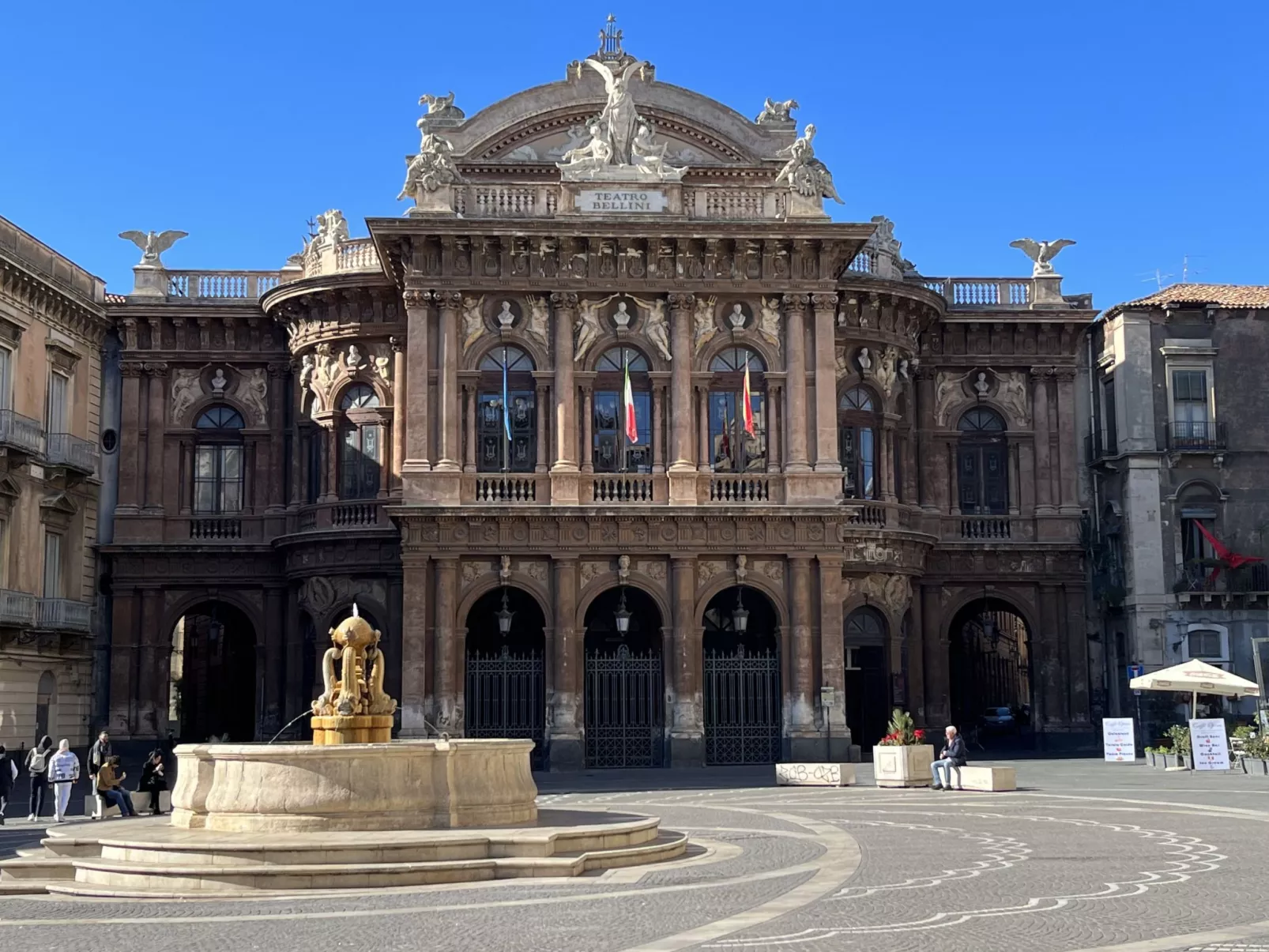 Im historischen Zentrum von Catania - Omgeving