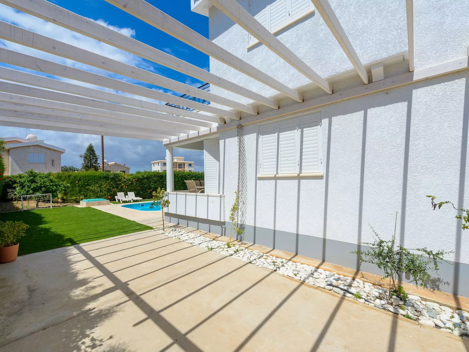 4-Schlafzimmer-Villa mit privatem Pool in Ayia Napa - Image-tags.info