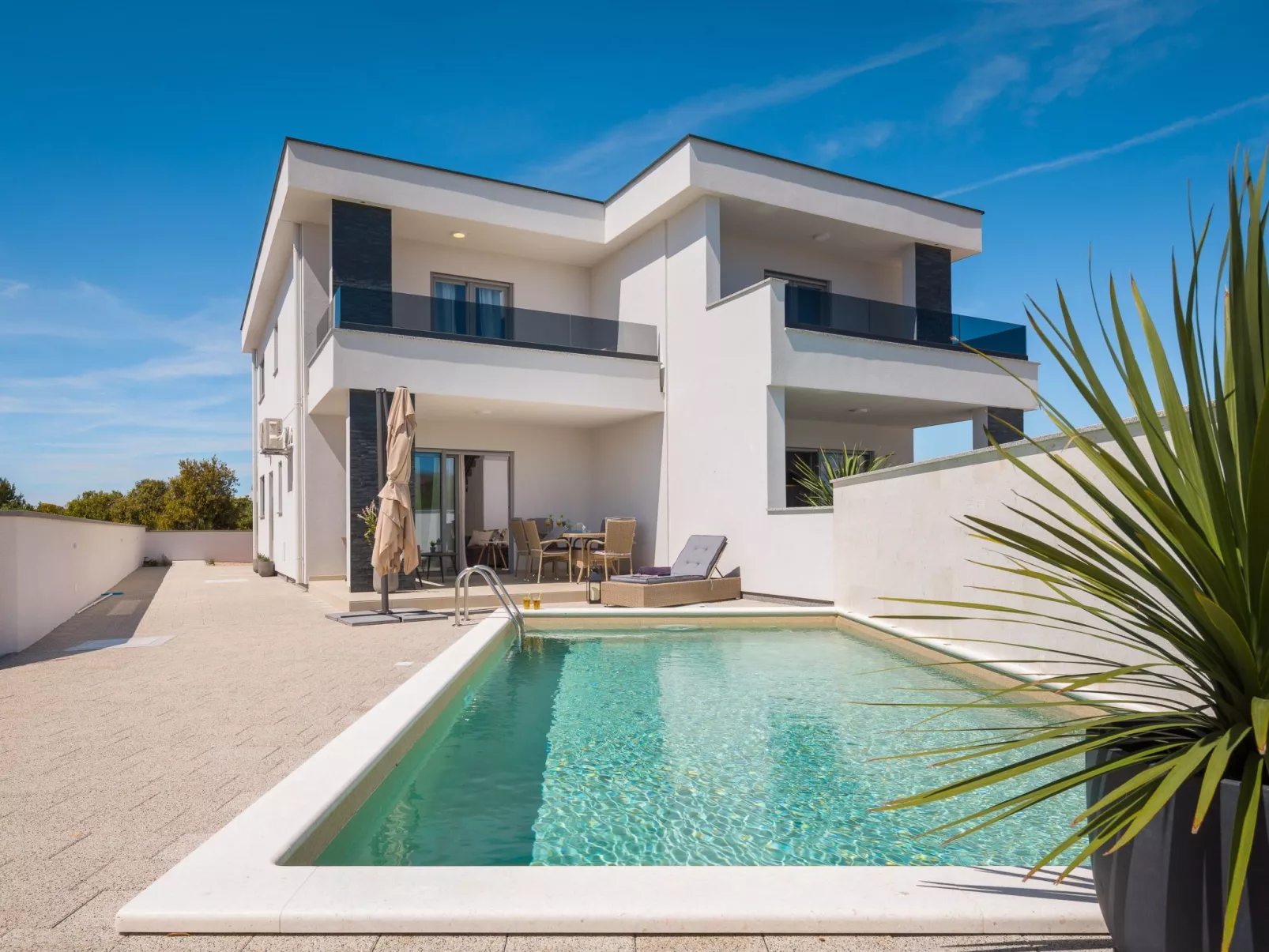 Mit Privatpool für 7 Personen ca. 119 m&sup2; in Jadrija, Dalmatien (Gespanscha - Image-tags.info