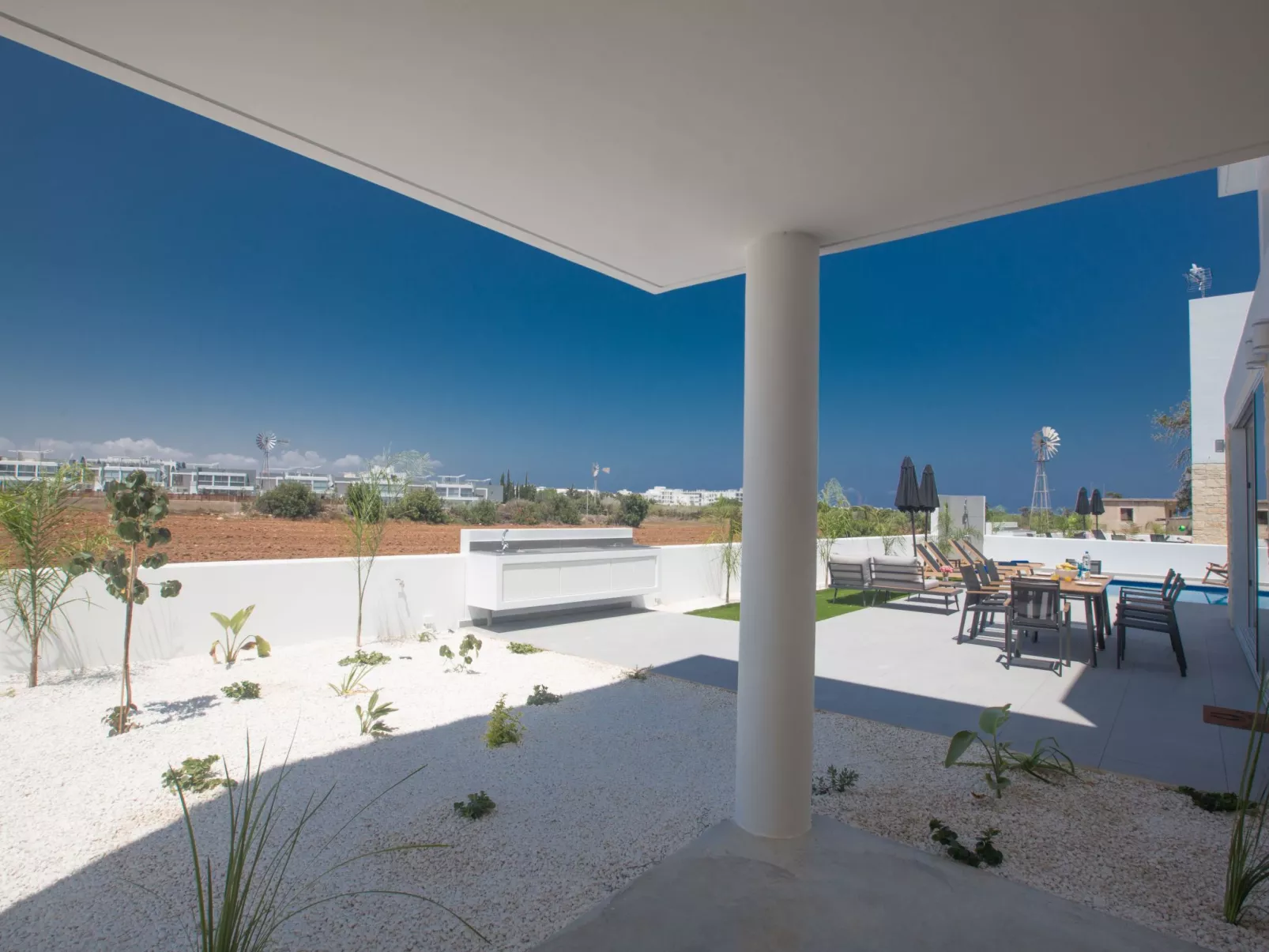 Protaras Vie Bleu Villa mit Pool, im Zentrum - Image-tags.info