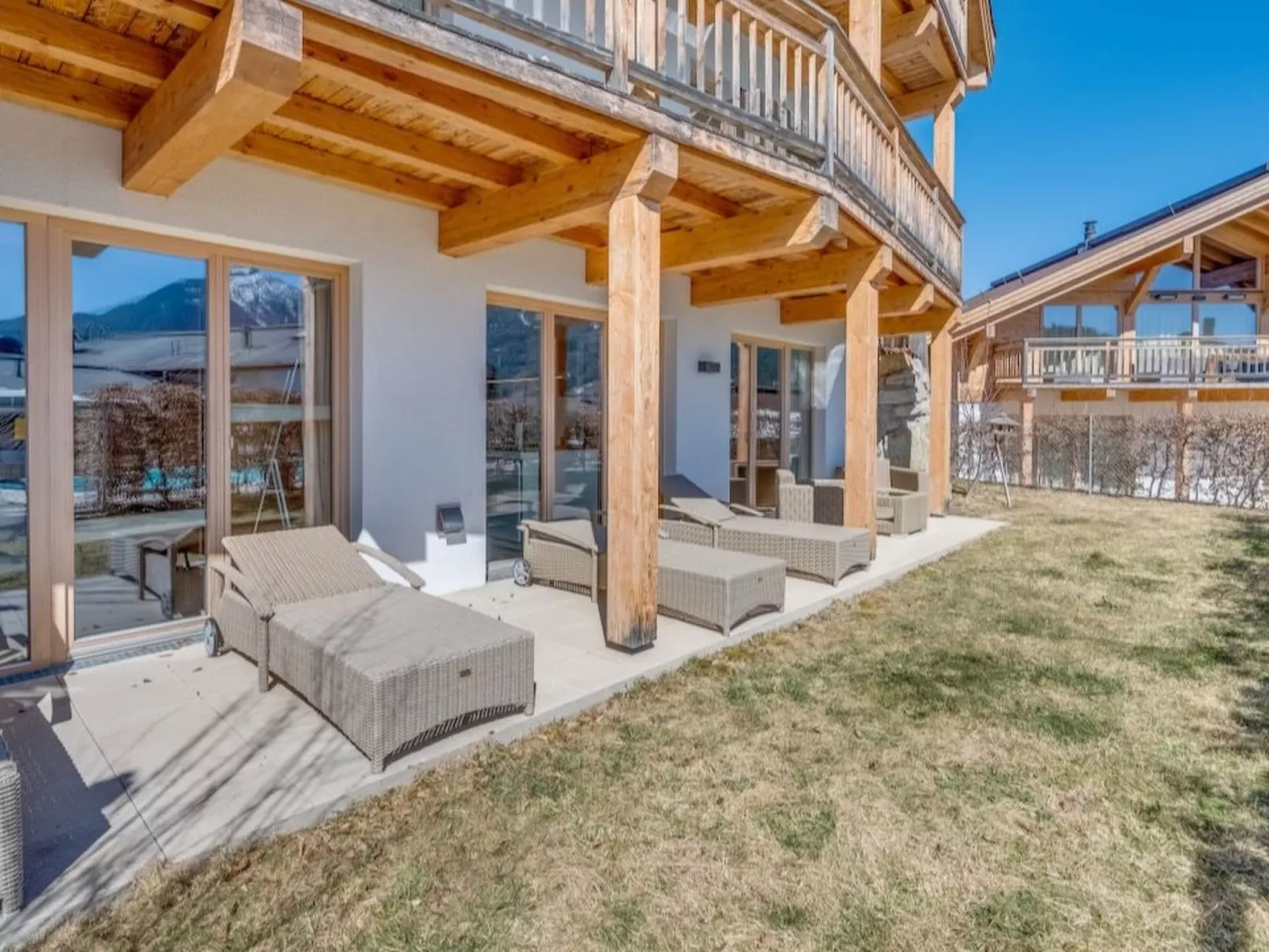 Luxus Chalet Poolblick - mit eigener Sauna - Image-tags.info