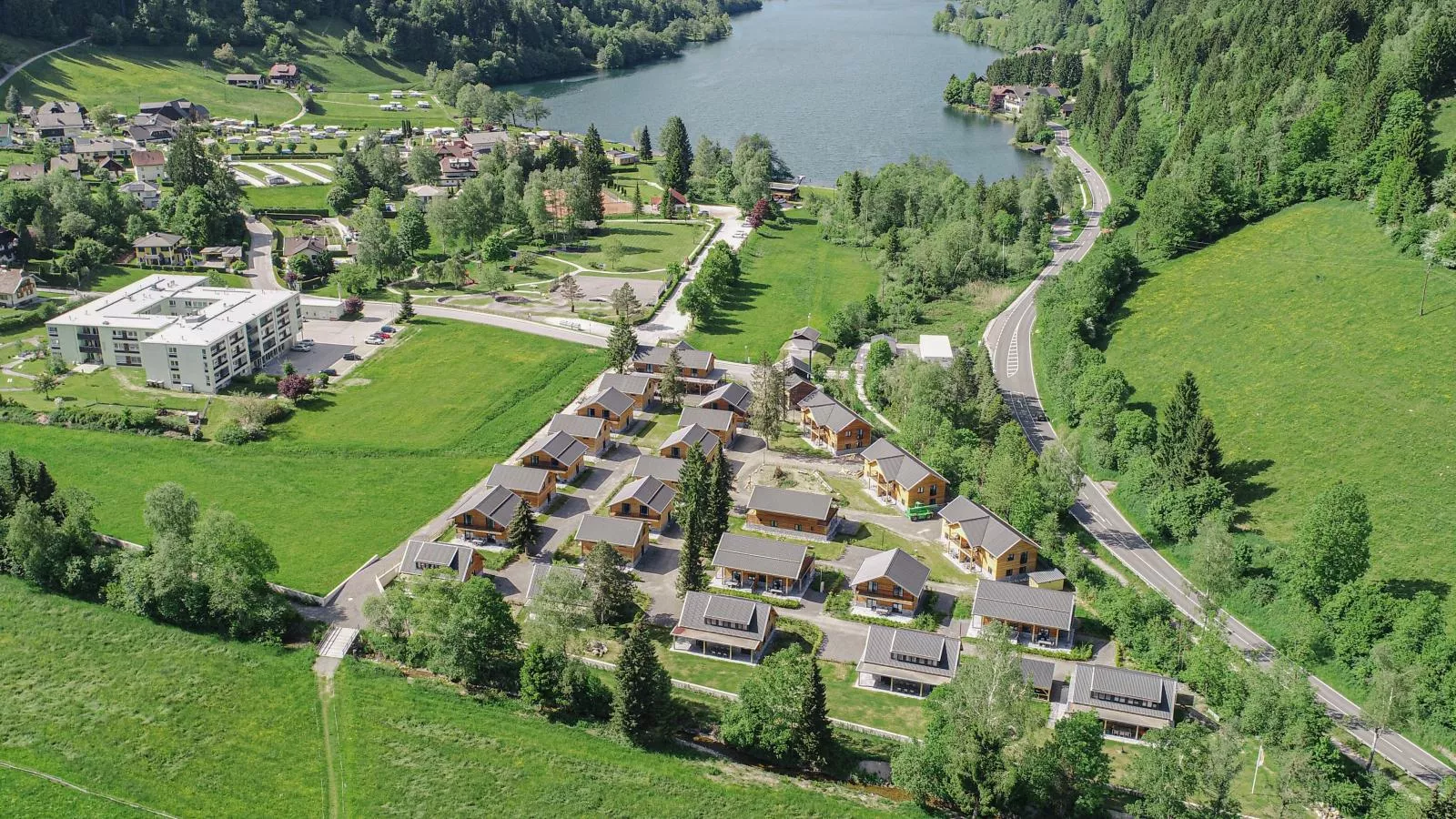 Am Afritzer See - Gebieden zomer 1km