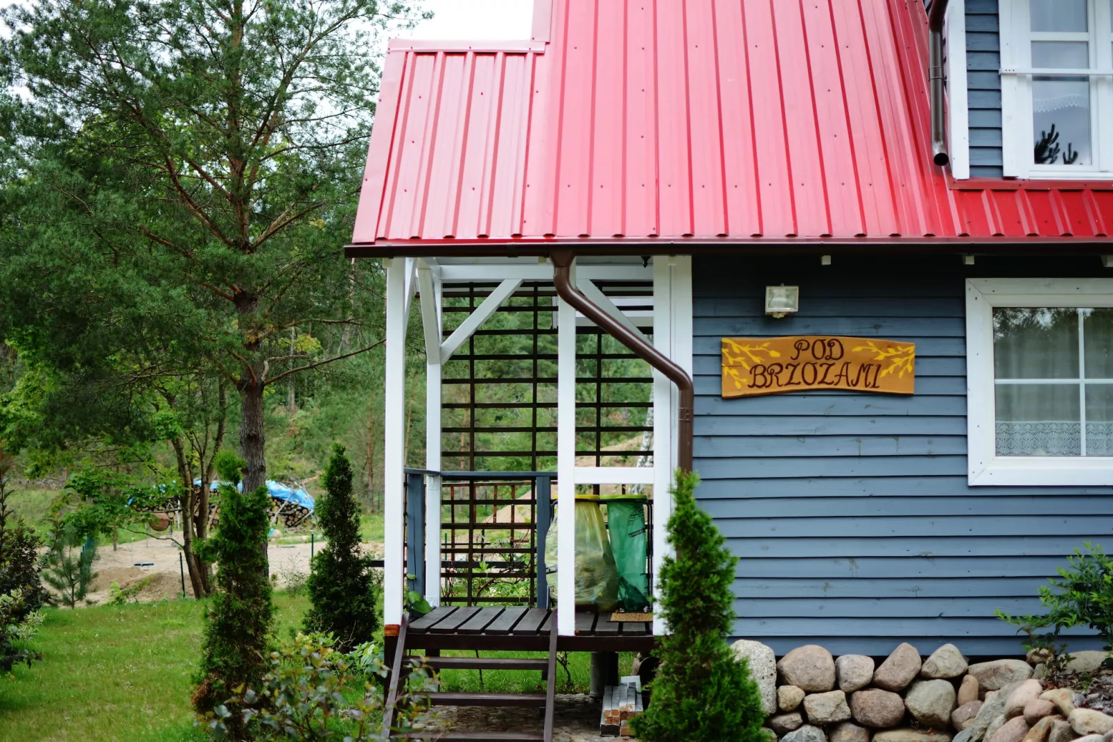 Domki wakacyjne MACIEJKA we Frydrychowie - Buitenkant zomer