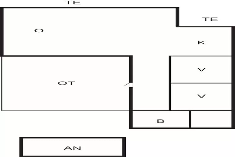 4 sterren vakantie huis in Store Fuglede-Plattegrond