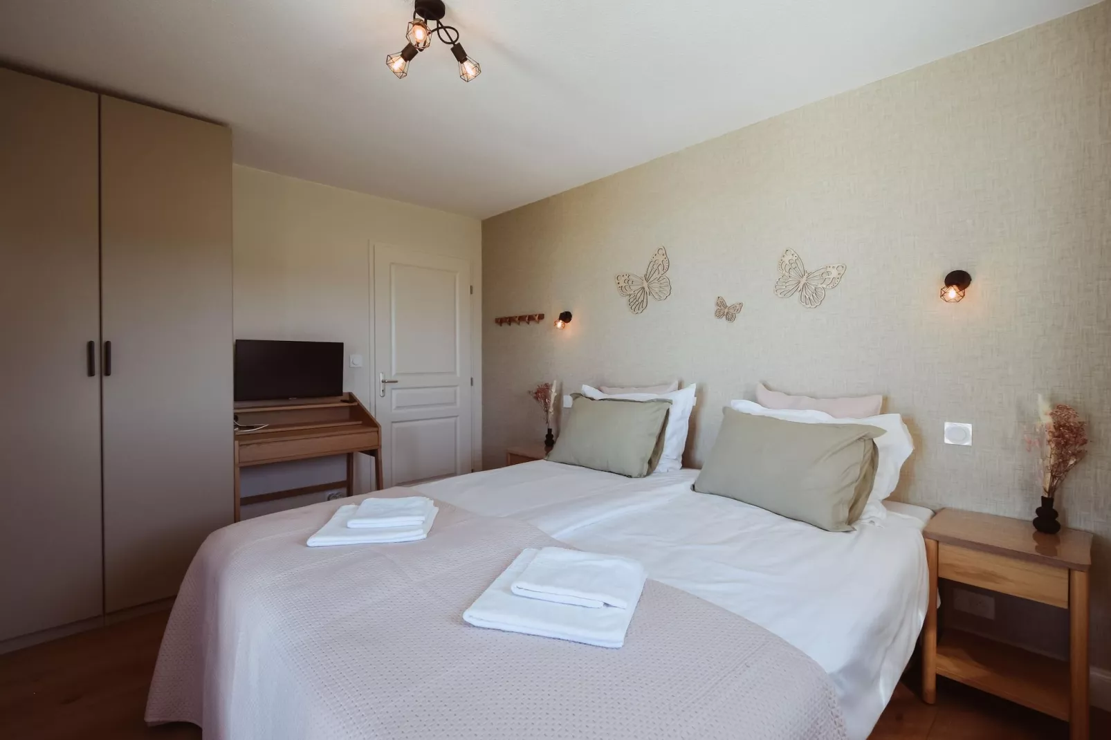 Pavillon le Papillon - Slaapkamer