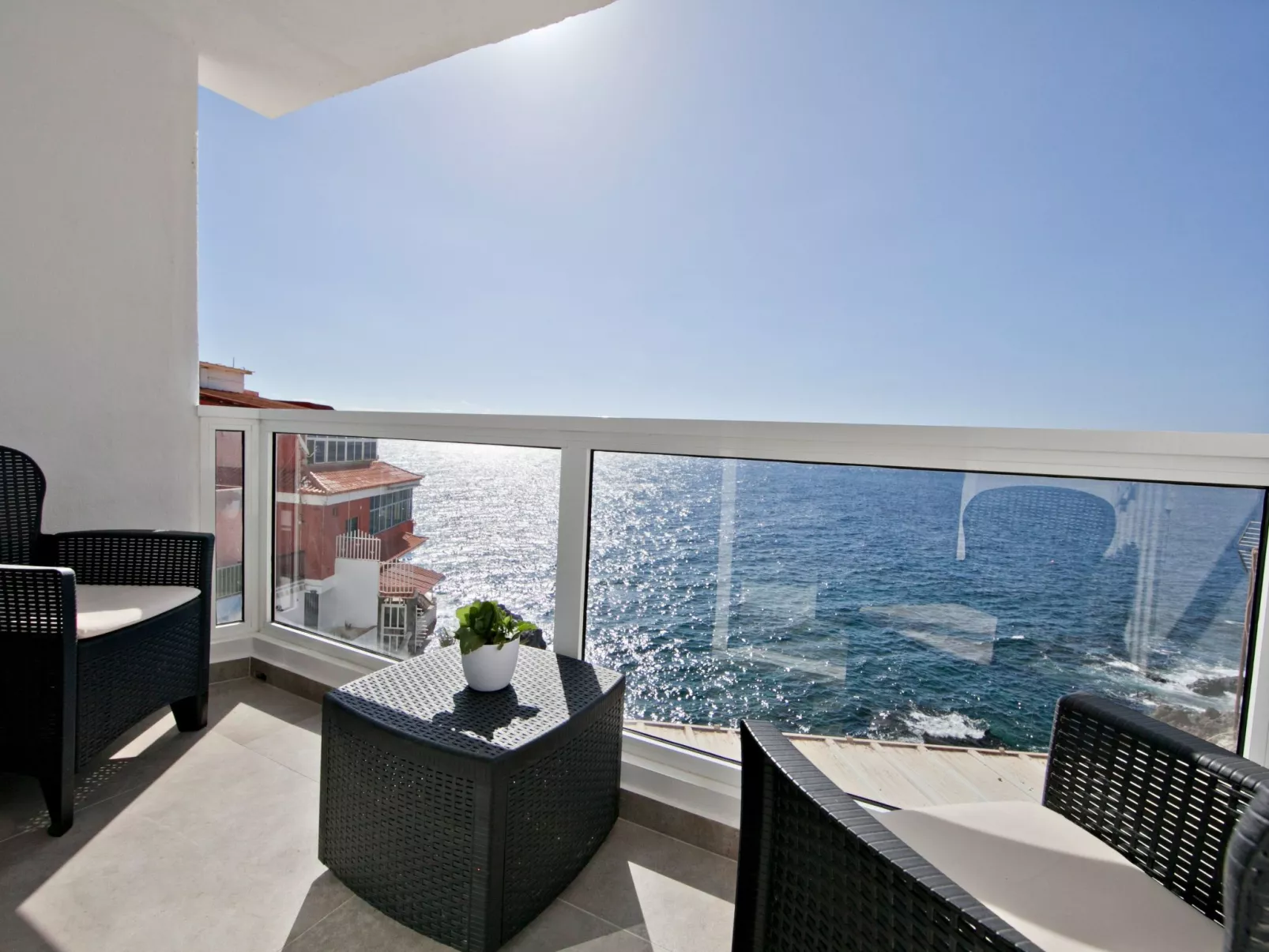 In Bocacangrejo mit Privatem Balkon - Buiten