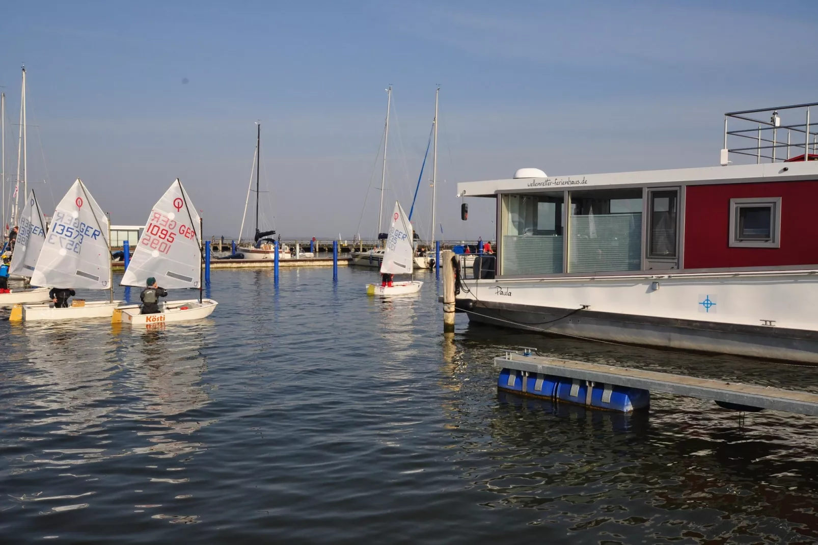 Floating House Charlotte - Gebieden zomer 1km