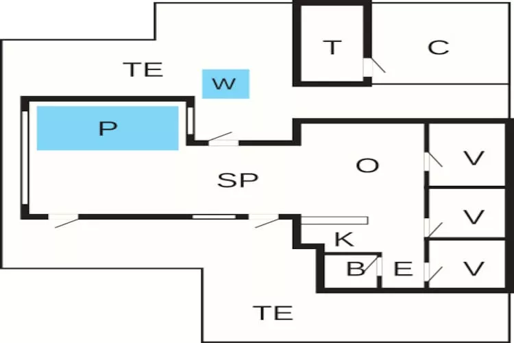 6 persoons vakantie huis in Ebeltoft-By Traum - Plattegrond