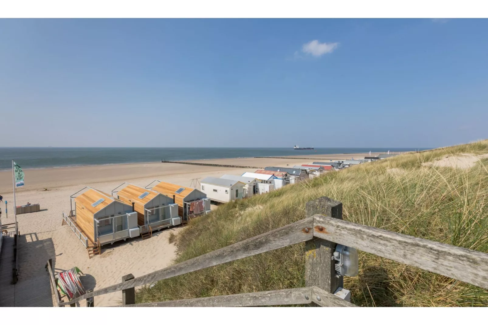 Slaapstrandhuisje - Strand dishoek 68  Dishoek-Gebieden zomer 1km
