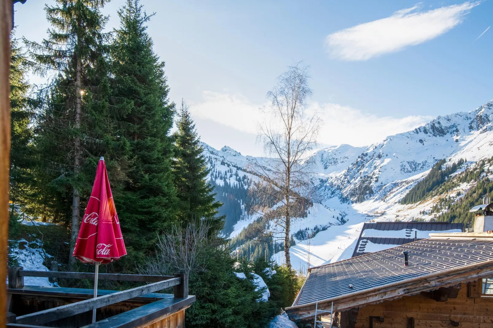 Thaler Hütte - Gipfelstürmer-Uitzicht winter
