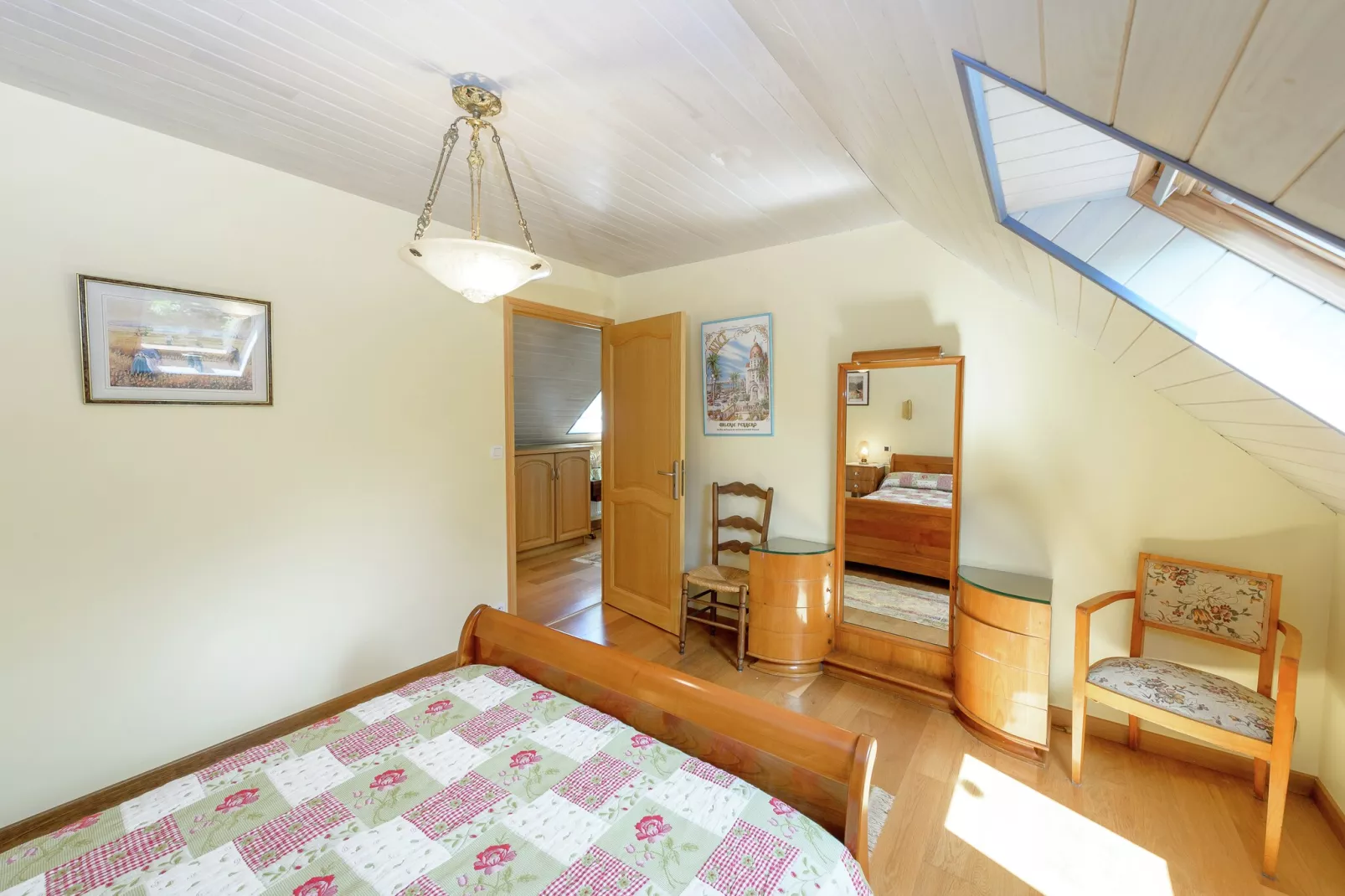 Maison de Vacances à Plounéour- Brignogan Plages - Slaapkamer