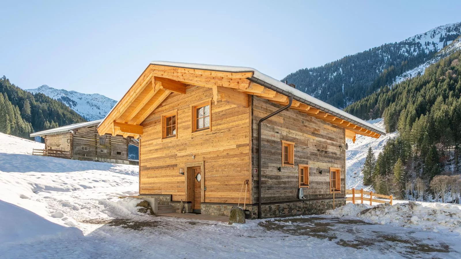 Heualm-Exterieur winter