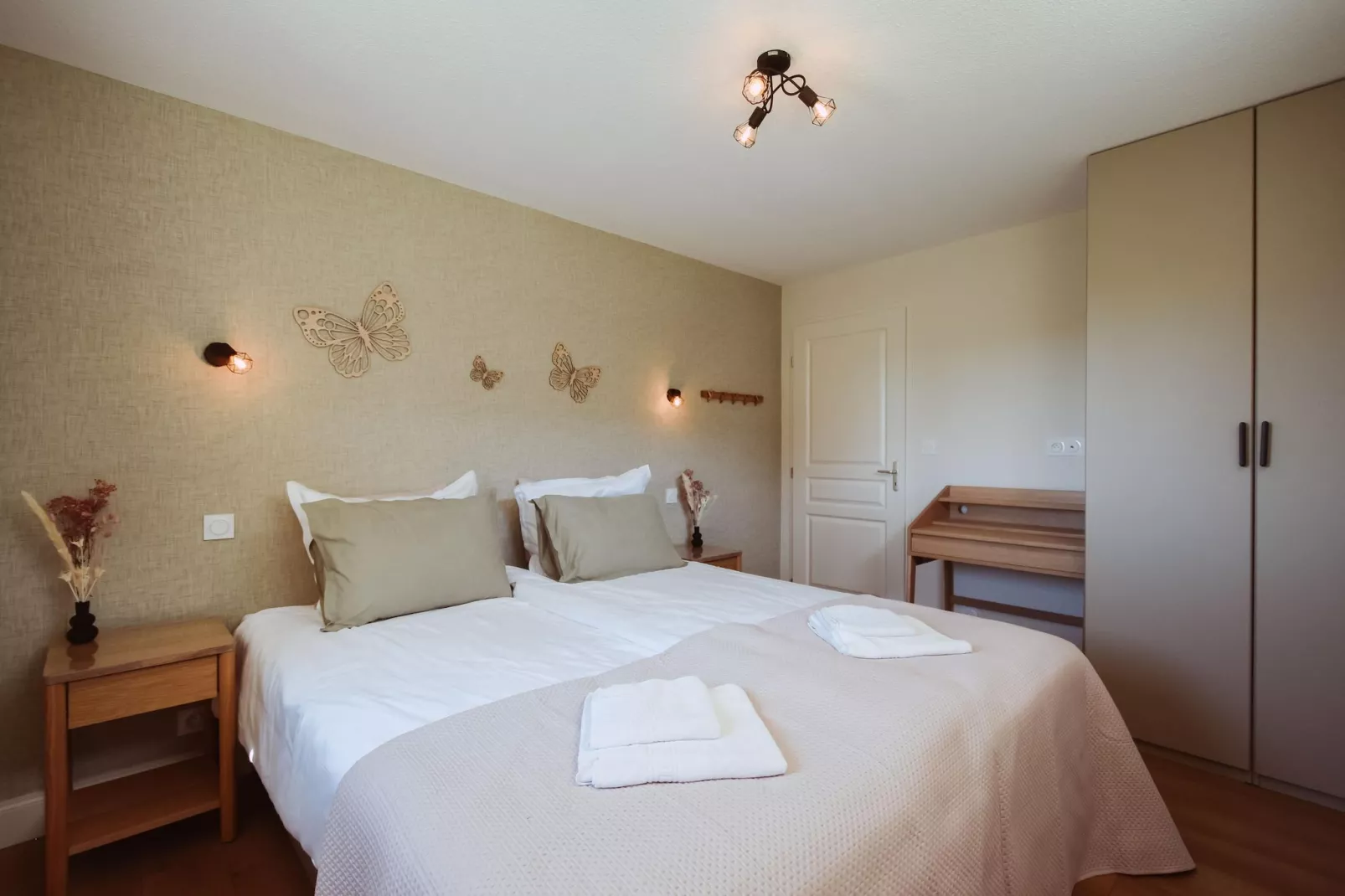 Pavillon le Papillon - Slaapkamer