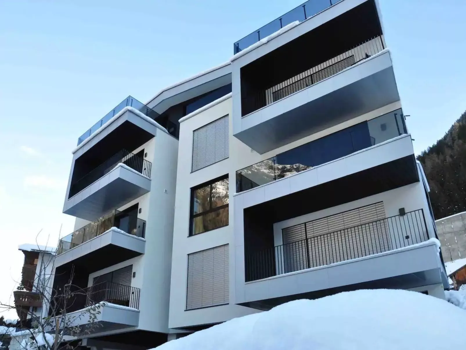 Stillvolle Luxus Wohnung in der Residenz Silvretta - Buiten