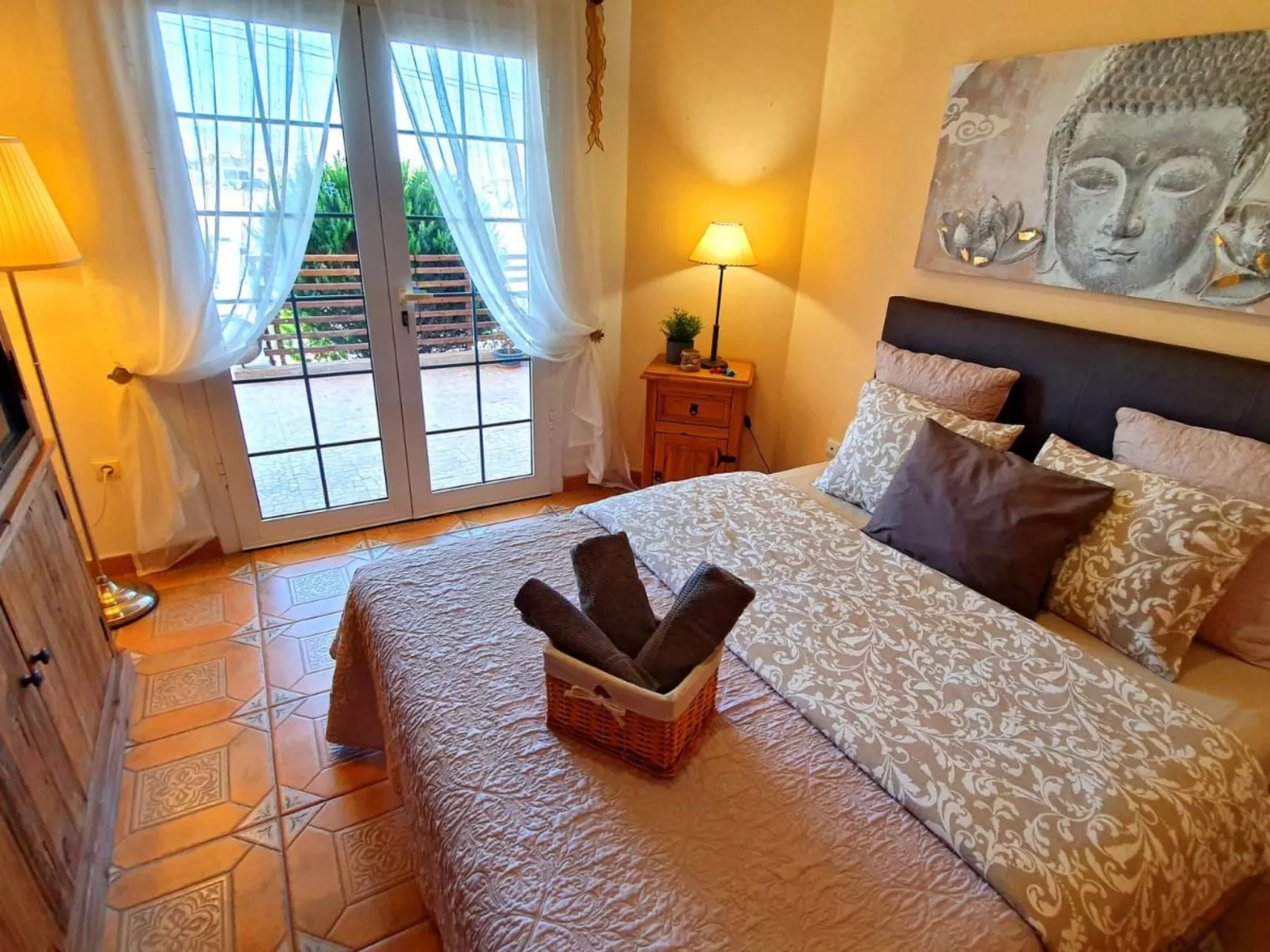 Gemütliches Ferienhaus in Tarajalejo mit Großem Garten und Meerblick - Image-tags.info