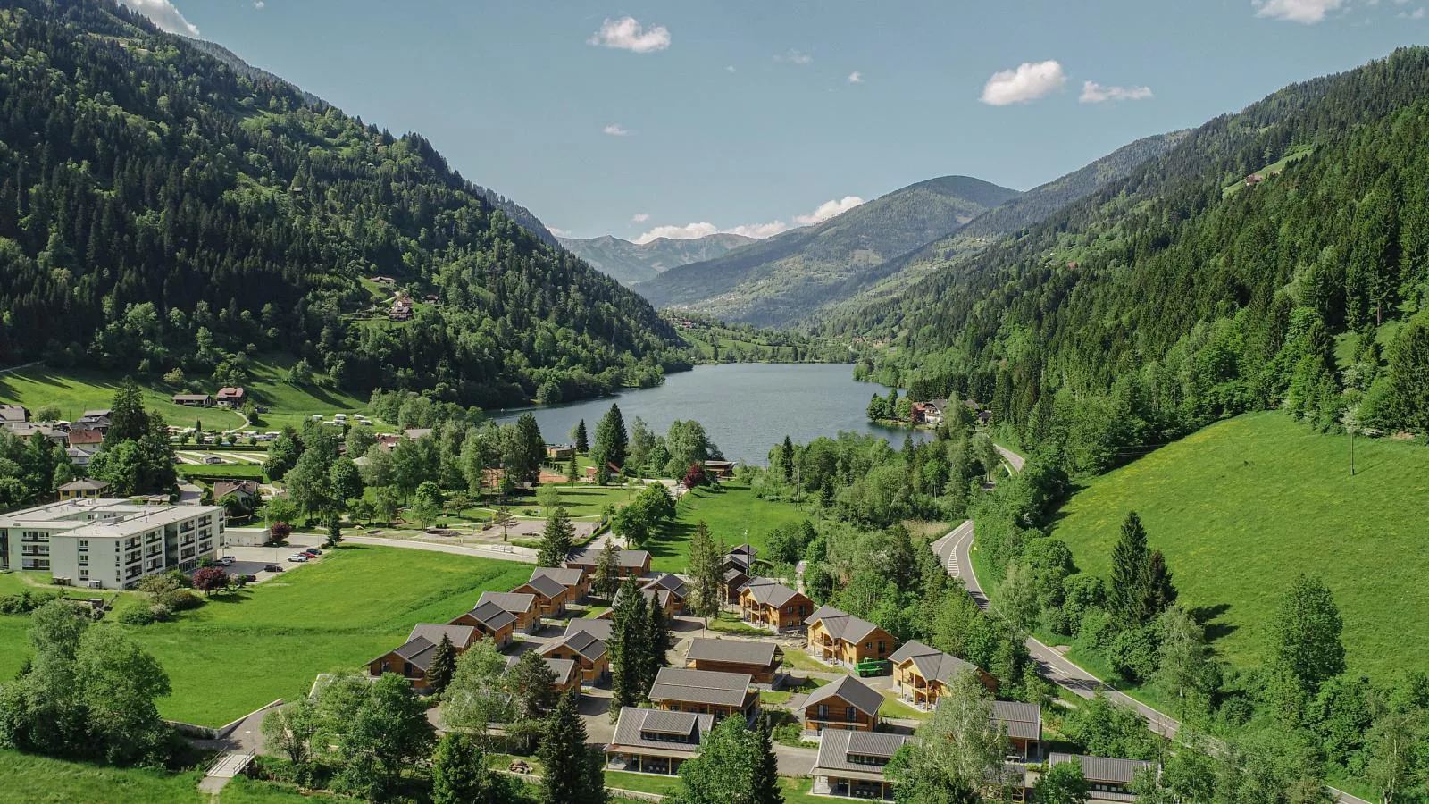 Am Afritzer See - Gebieden zomer 1km