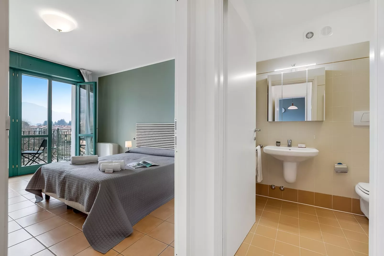 RESIDENCE PORTO LETIZIA - PALACE-1ROOM APT 4 PAX MOUNTAIN VIEW PLUS 8203 - P1MP4 - Badkamer