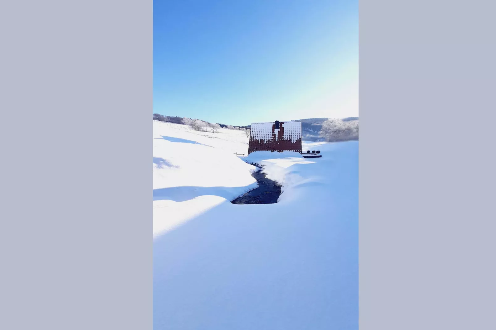 Murmeltier-Tuin winter