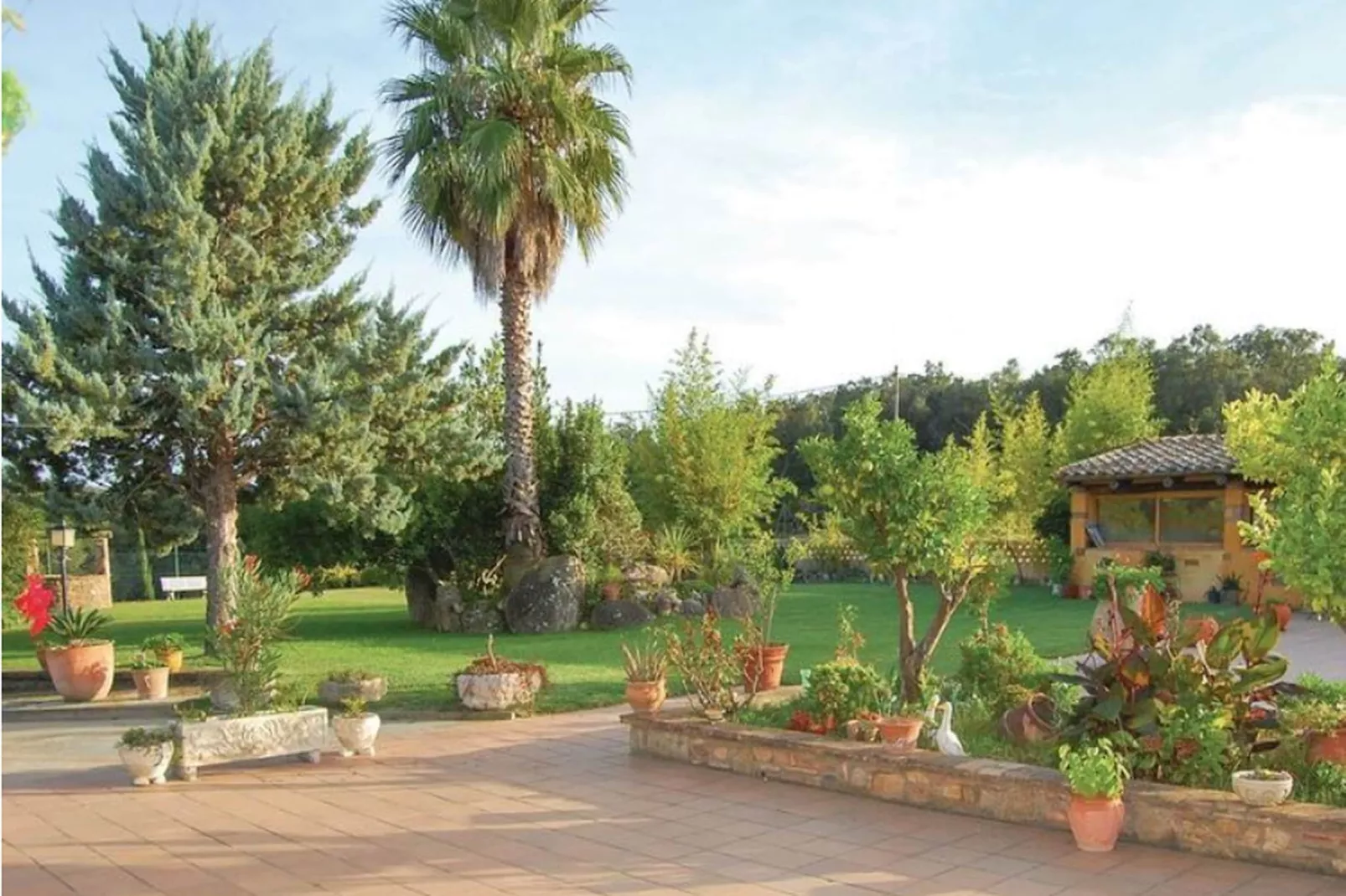 Villa Mas Artigues - Tuinen zomer