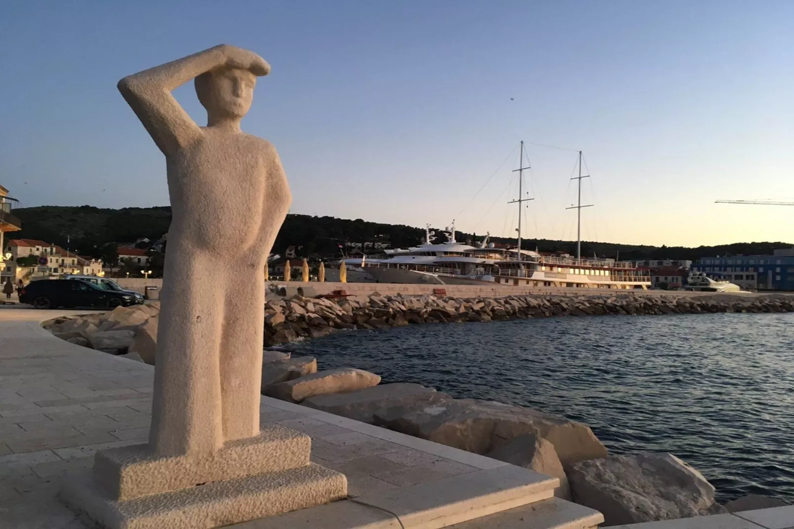 Sunset view apartment - One bedroom apartment with balcony and sea view-Uitzicht