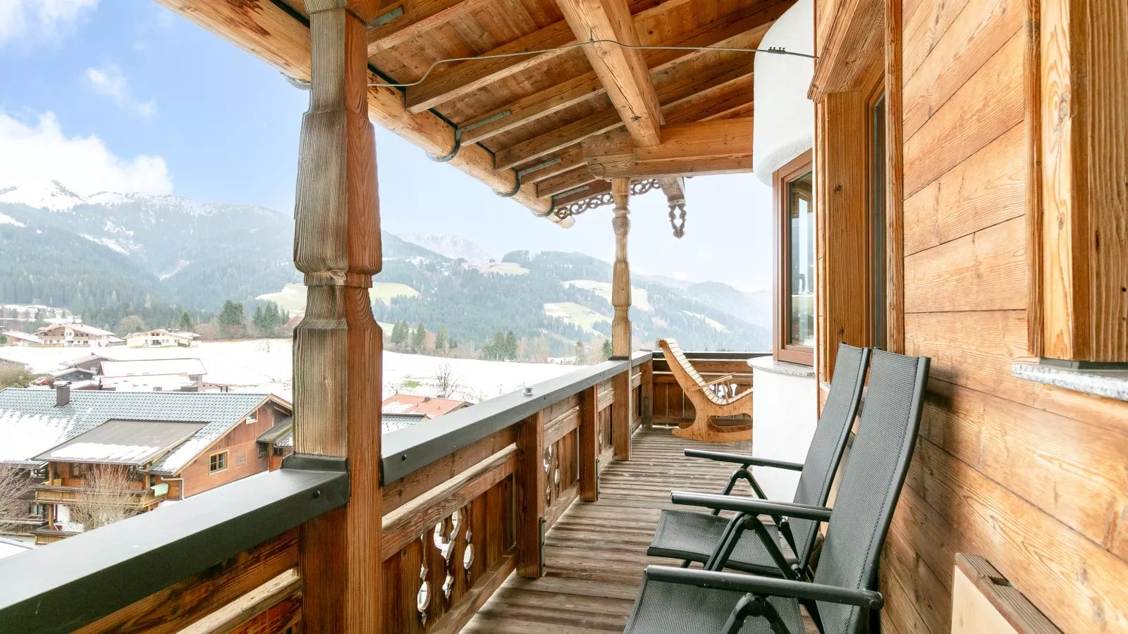 Landhaus Marchfeld Top 1  Top 2 - Terrasbalkon