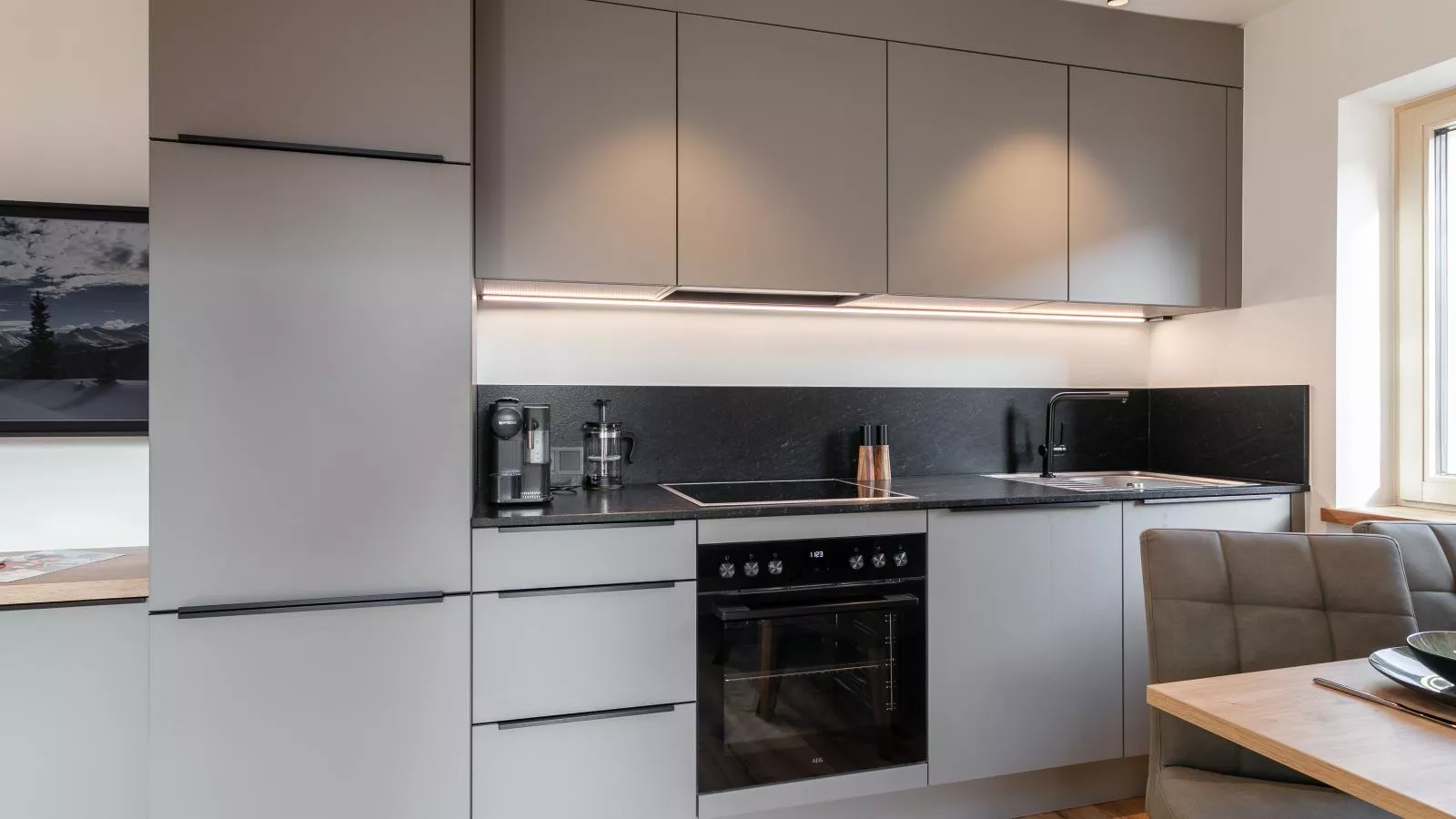 Haus Tauernblick Top 2 und 3 und 4-Keuken