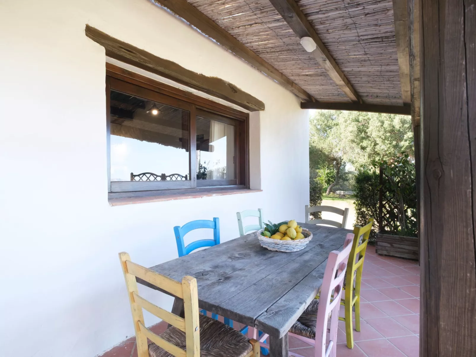Altes gallurisches Bauernhaus mit Blick auf Olbia - Binnen
