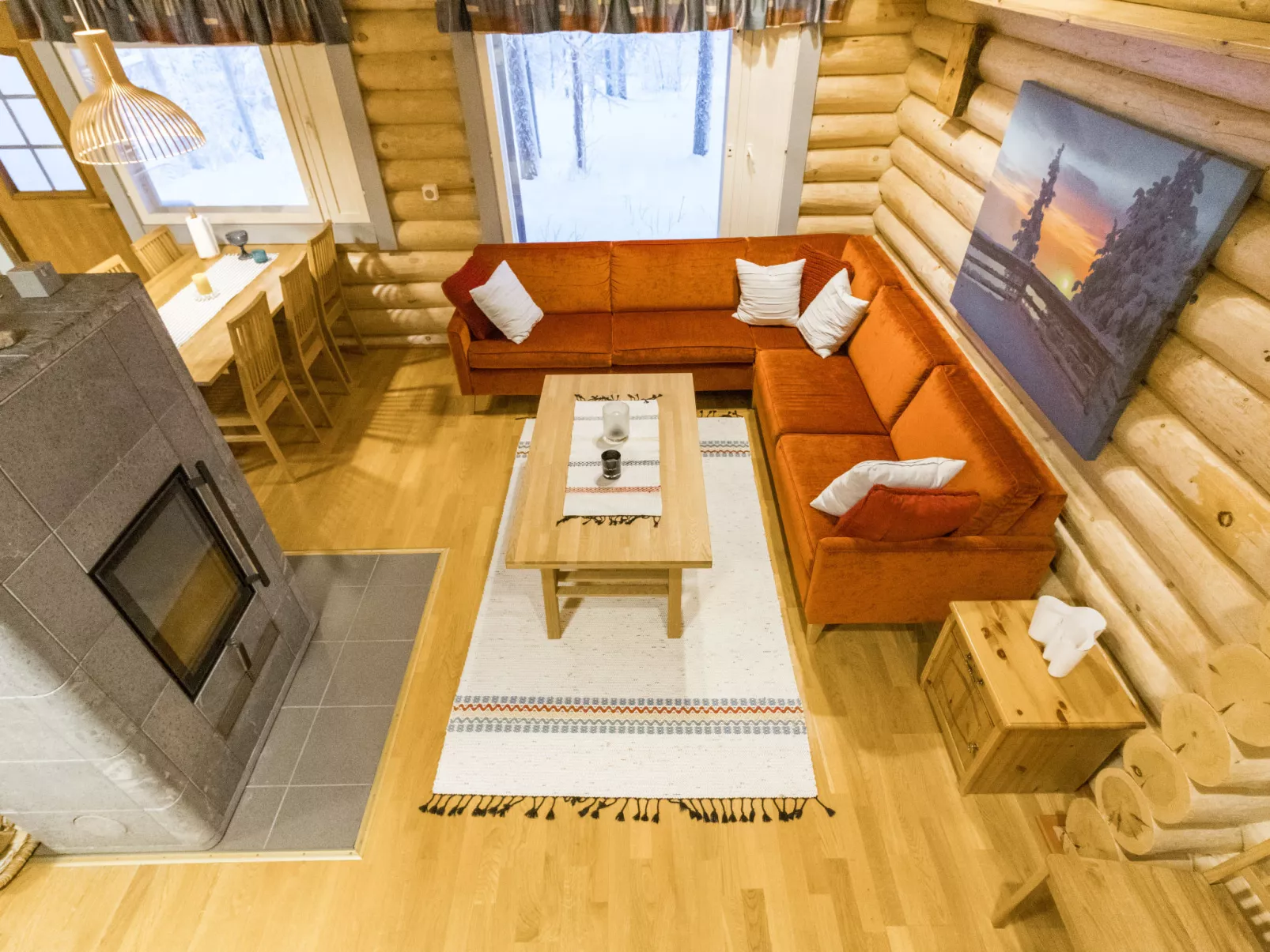 Salvostie 13, hetta - Binnen