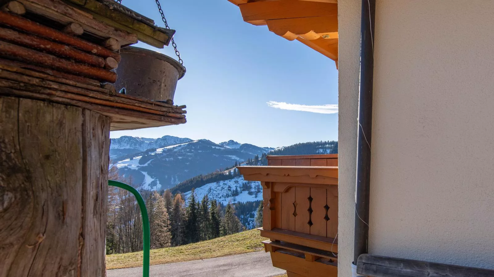 Hühneregg - Uitzicht winter