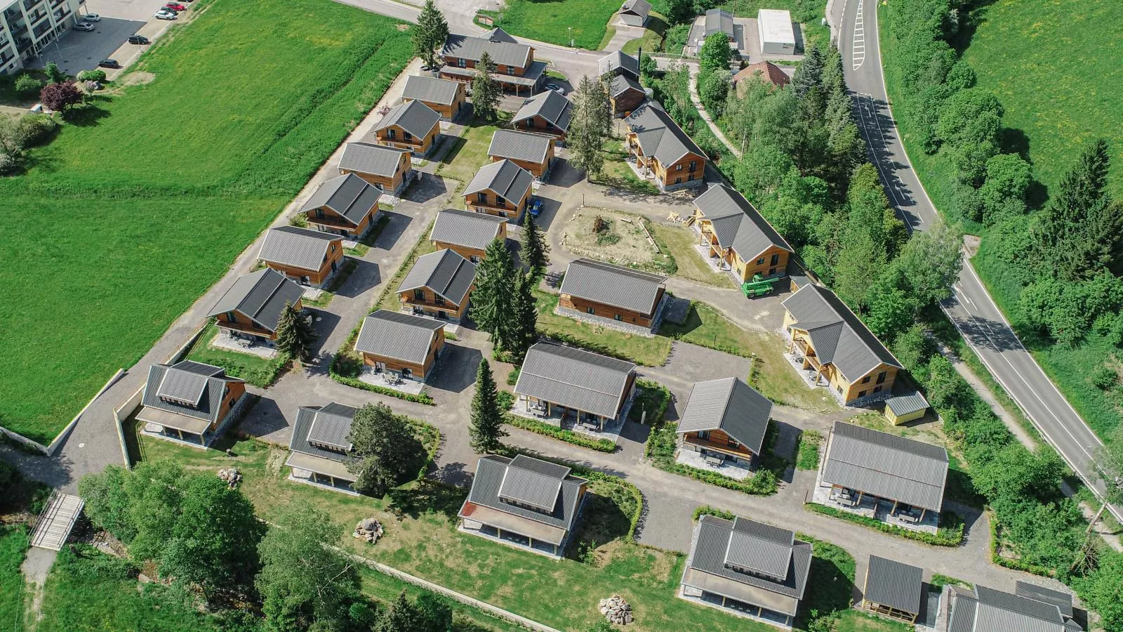 Alpenchalet Nockblick am Afritzer See - Buitenkant zomer